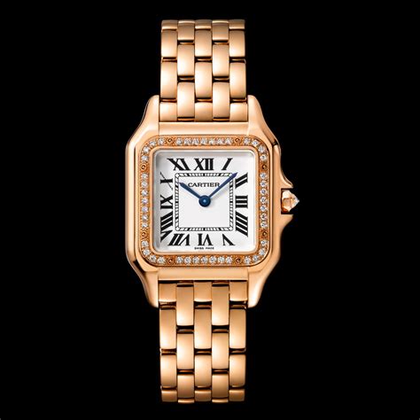 cartier watch diamond cheap|cartier panthere watch with diamonds.